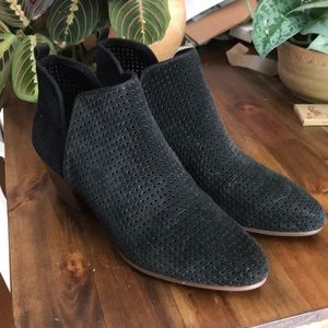 Sam Edelman perforated leather booties